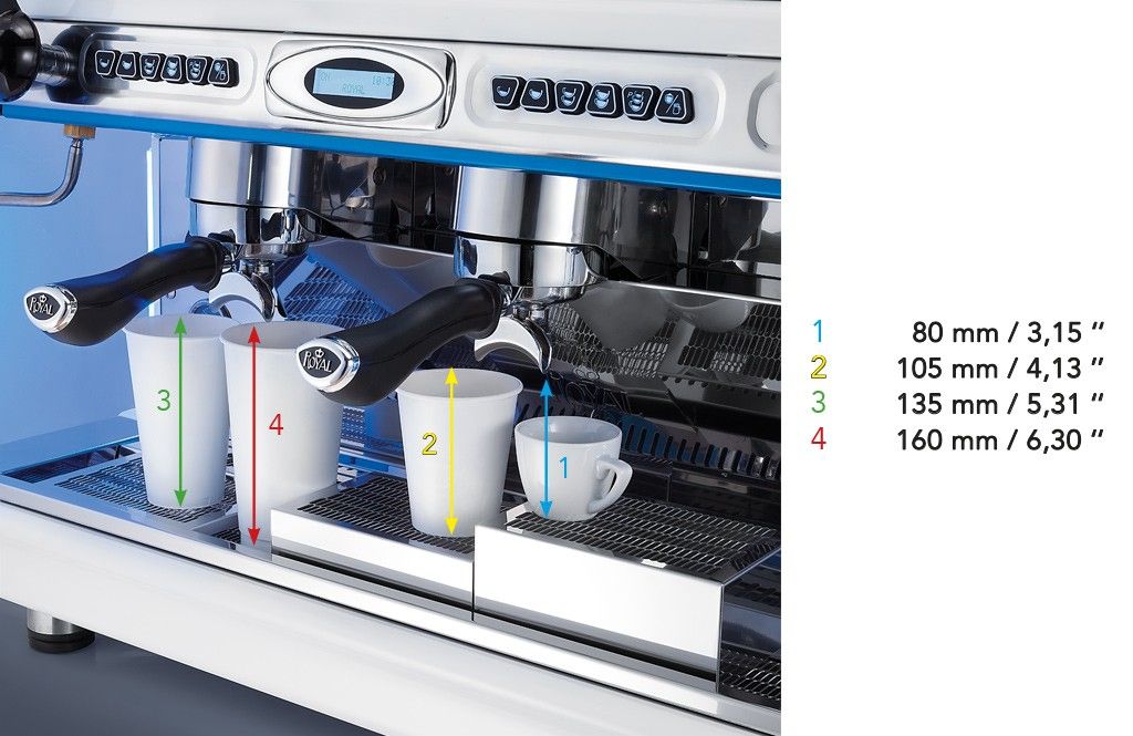 VBM Synchro T2 detail drip tray