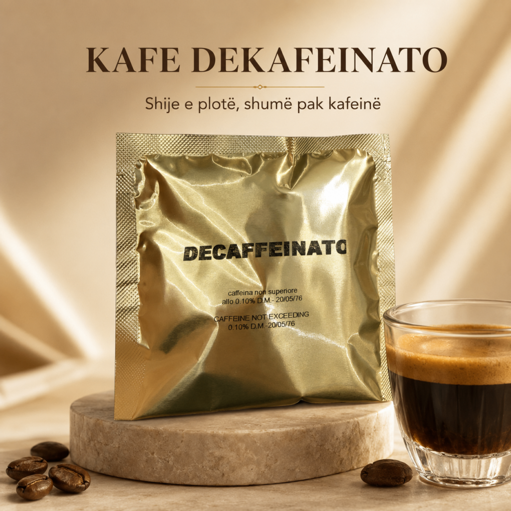 Kafe dekafeinato: shija e kafesë me shumë pak kafeinë