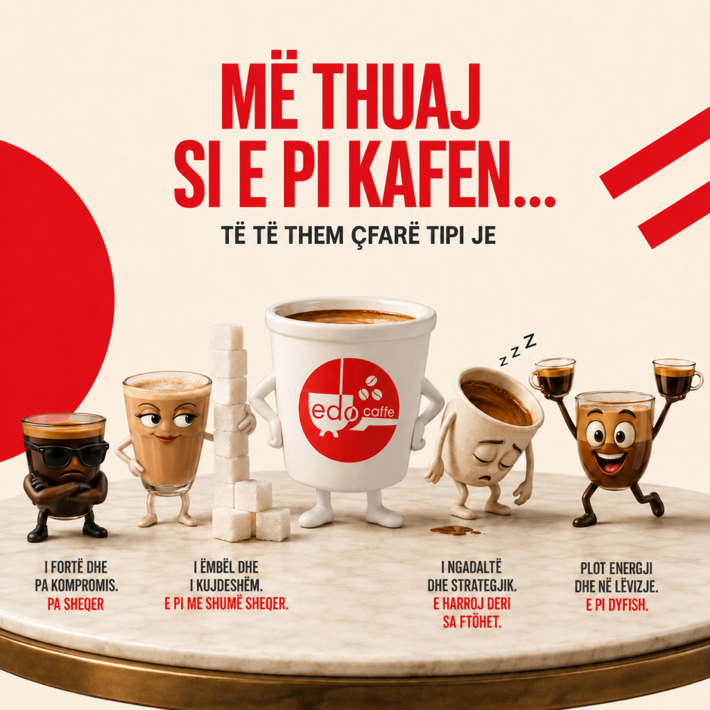 Më thuaj si e pi kafen, të të them çfarë tipi je