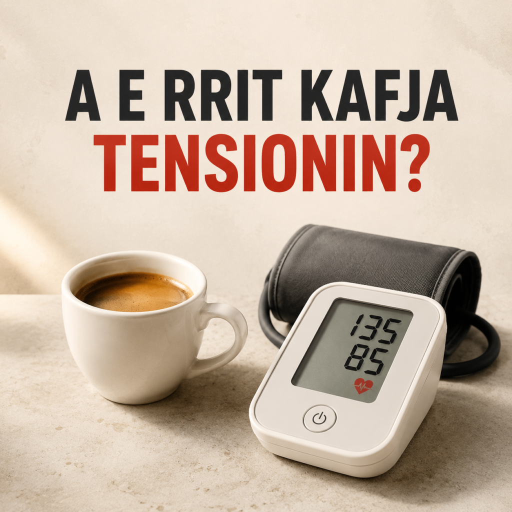 A e rrit kafja tensionin? Kur duhet të kemi kujdes